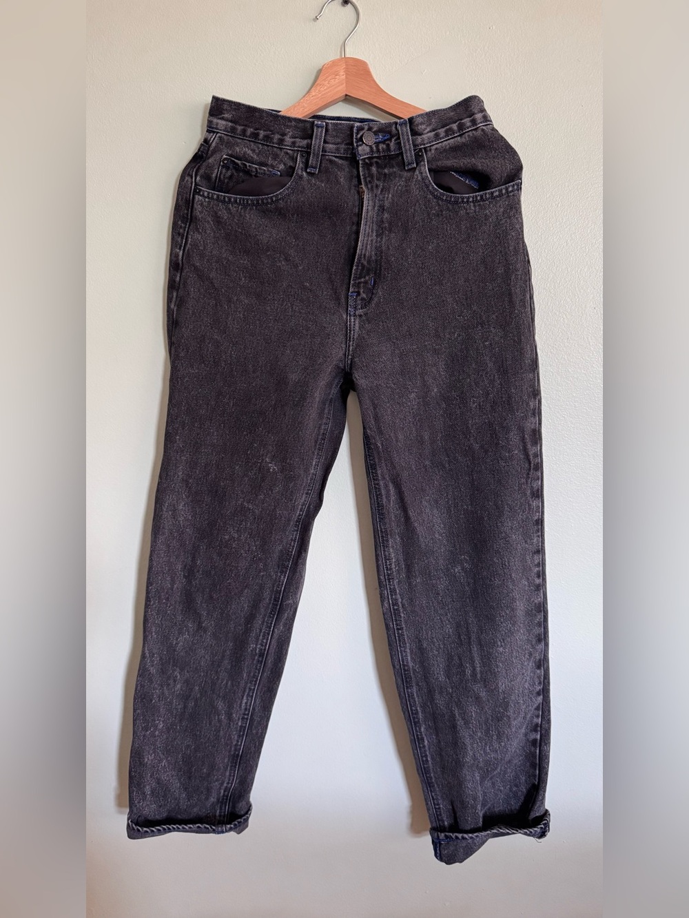BDG Black Straight Slim Jeans - Picture 11 of 13